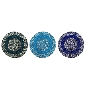 Cotton Round Doormat for EntranceHandmade Cotton Doormat
