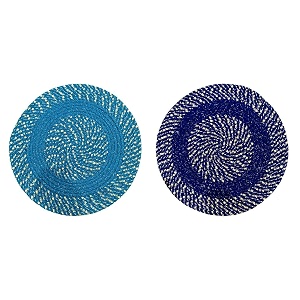 Cotton Round Doormat for EntranceHandmade Cotton Doormat