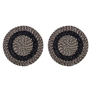 Cotton Round Doormat for EntranceHandmade Cotton Doormat