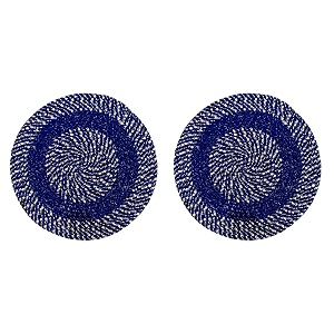 Cotton Round Doormat for EntranceHandmade Cotton Doormat