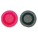 Cotton Round Doormat for EntranceHandmade Cotton Doormat