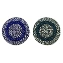 Cotton Round Doormat for EntranceHandmade Cotton Doormat