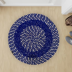 Cotton Round DoormatHandmade Cotton Doormat Quick