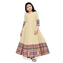 Cotton Silk Anarkali Kids Outfit For Baby Girls