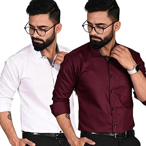 Cotton Solid Regular Fit Long Sleeve
