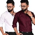 Cotton Solid Regular Fit amp Long Sleeve