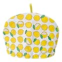 Tea Cozy Decorative Insulated Tea Cosy Cotton Yellow Lemon Teapot Cozies Dust Cover to Keep Tea Warm, Kitchen Home Decro for Mom, Wife, Friends