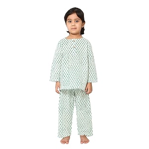 cotton unisex printed night suit dress set combo pack for girls boys