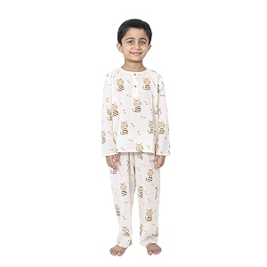 cotton unisex printed night suit dress set combo pack for girls boys
