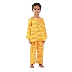 cotton unisex printed night suit dress set combo pack for girls boys