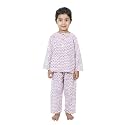 Cotton Unisex Printed Night Suit Dress Set Combo Pack for Girls Boys