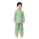 Cotton Unisex Printed Night Suit Dress Set Combo Pack for Girls Boys