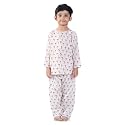 Cotton Unisex Printed Night Suit Dress Set Combo Pack for Girls Boys