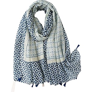 cotton viscose stole for women size 72  3634