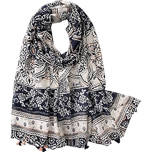 cotton viscose stole for women size 72  3634