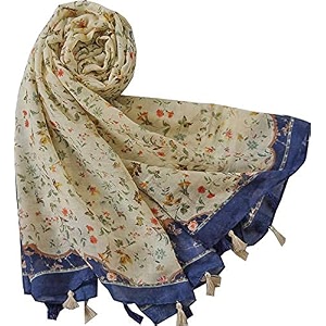 cotton viscose stole for women size 72  3634