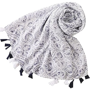 cotton viscose stole for women size 72  3634