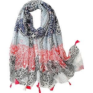 cotton viscose stole for women size 72  3634