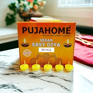 Cotton Wicks with Ghee Wax Free Vegan