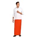 Cotton Yellow Plain Lungi for Men, 2 Meters Long, Stylish, Soft and Beautiful, Unstitched, Pack of 1