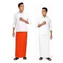 Cotton Yellow Plain Lungi for Men, 2 Meters Long, Stylish, Soft and Beautiful, Unstitched, Pack of 1