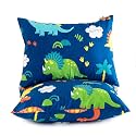 Cottonblue Kids Toddler Pillow with Organic Cotton Pillowcase 14x19 inches