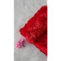 Solid Fabric Cloth For Baby Photoshoot,Soft Toys Making,Art And Craft,Dresses,Jackets,Decoration Etc-1 Meter Length And 60+ Inch Pana(Red,30X30)