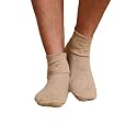 Cottonique Latex-Free Adult Booties made from 100% Organic Cotton (2 pairs/pack)