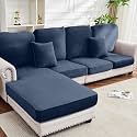 Couch Cover 8-Piece Elastic Velvet Couch Cushion