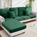 Couch Cover 8-Piece Elastic Velvet Couch Cushion