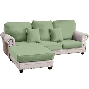Couch Cover Stretch Velvet Sofa Cushion Cover