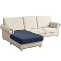 Couch Cover Velvet Chaise Cushion Cover for