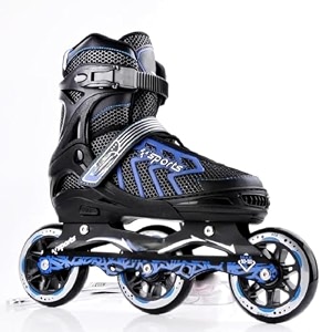 roller skates with front wheel led light inline adjustable skating shoes for boys amp girls skate outdoor fun 5-22 yrs street skates flash on kids age 10 to26 years blue pro