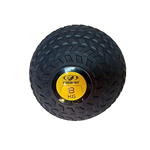 cougar rubber slam balldead bounce for strength training fitness workout - menwomen 10kg