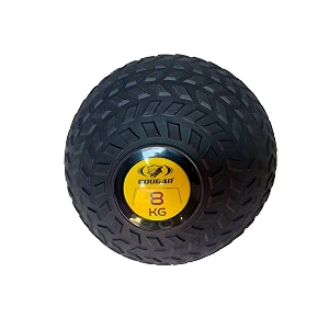 cougar premium rubber slamdead bounce ball perfect grip heavy weight for strength power and crossfit training gym exercise fitness workout  menwomen 8kg