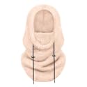 Coume Balaclava Fleece Ski Mask for Women Men Winter, Wind-Resistant