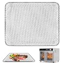 Countertop Toaster Oven Basket for BLACK+DECKER Crisp 'N Bake Air Fryer Toaster Oven, 12.5×10.1 IN Food Grade Stainless Steel Toaster Oven Accessories Rack Replacement Parts, Dishwasher Safe