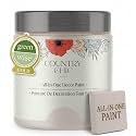 Country Chic All-in-One Chalk Paint for Furniture, Cabinets, Home Decor, Eco-Friendly, Matte Finish, Built-In Primer & Top Coat for Wood, Metal - Darling (Light Purple) - 8 oz (237 ml)