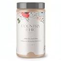 Country Chic All-in-One Chalk Paint for Furniture, Cabinets, Home Decor, Eco-Friendly, Matte Finish, Built-In Primer &amp; Top Coat for Wood, Metal - Pale Plaster (Sand) quart (32oz)