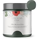 Country Chic All-in-One Chalk Paint for Furniture, Cabinets, Home Decor, Eco-Friendly, Matte Finish, Built-In Primer &amp; Top Coat for Wood, Metal - Nocturnal (Dark Greyish Green) Pint (16 oz)