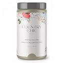Country Chic All-in-One Chalk Paint for Furniture, Cabinets, Home Decor, Eco-Friendly, Matte Finish, Built-In Primer &amp; Top Coat for Wood, Metal - Parisian Chic (Soft Taupe) quart (32oz)
