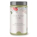 Country Chic All-in-One Chalk Paint for Furniture, Cabinets, Home Decor, Eco-Friendly, Matte Finish, Built-In Primer &amp; Top Coat for Wood, Metal - Botanical (Soft Green) Quart (32 oz)