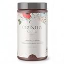 Country Chic All-in-One Chalk Paint for Furniture, Cabinets, Home Decor, Eco-Friendly, Matte Finish, Built-In Primer &amp; Top Coat for Wood, Metal - Let's Mauve It! (Mauve) quart (32oz)