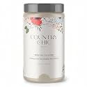 Country Chic All-in-One Chalk Paint for Furniture, Cabinets, Home Decor, Eco-Friendly, Matte Finish, Built-In Primer &amp; Top Coat for Wood, Metal - Spring Fog (Beige) quart (32oz)