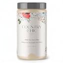 Country Chic All-in-One Chalk Paint for Furniture, Cabinets, Home Decor, Eco-Friendly, Matte Finish, Built-In Primer &amp; Top Coat for Wood, Metal - Cheesecake (Off White) - Quart 32 oz (950 ml)