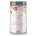 Country Chic All-in-One Chalk Paint for Furniture, Cabinets, Home Decor, Eco-Friendly, Matte Finish, Built-In Primer &amp; Top Coat for Wood, Metal - Lazy Linen (Light Grey) - Quart 32 oz (950 ml)