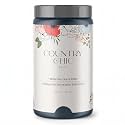 Country Chic All-in-One Chalk Paint for Furniture, Cabinets, Home Decor, Eco-Friendly, Matte Finish, Built-In Primer &amp; Top Coat for Wood, Metal - Starstruck (Navy Blue) - Quart 32 oz (950 ml)
