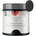 Country Chic All-in-One Chalk Paint for Furniture, Cabinets, Home Decor, Crafts, Eco-Friendly, Matte Finish, Built-In Primer &amp; Top Coat for Wood, Metal - Envious (green) Pint (16 oz)