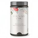 Country Chic All-in-One Chalk Paint for Furniture, Cabinets, Home Decor, Eco-Friendly, Matte Finish, Built-In Primer &amp; Top Coat for Wood, Metal - Dark Roast (Dark Brown) - Quart 32 oz (950 ml)