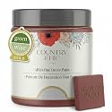 Country Chic All-in-One Chalk Paint for Furniture, Cabinets, Home Decor, Eco-Friendly, Matte Finish, Built-In Primer &amp; Top Coat for Wood, Metal - No Wax Needed (Cranberry Sauce (red), - Pint 16 oz (475 ml)